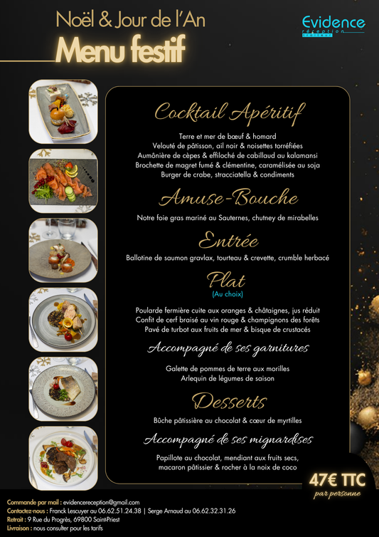 MENU FESTIF (viande 1)